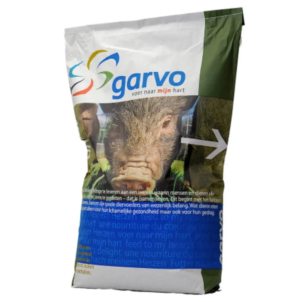 "Garvo 480 Kjælegris Pellets Extra (5 mm)" – Komplett fôr til minigris og hobbygris. GMO-fritt.
