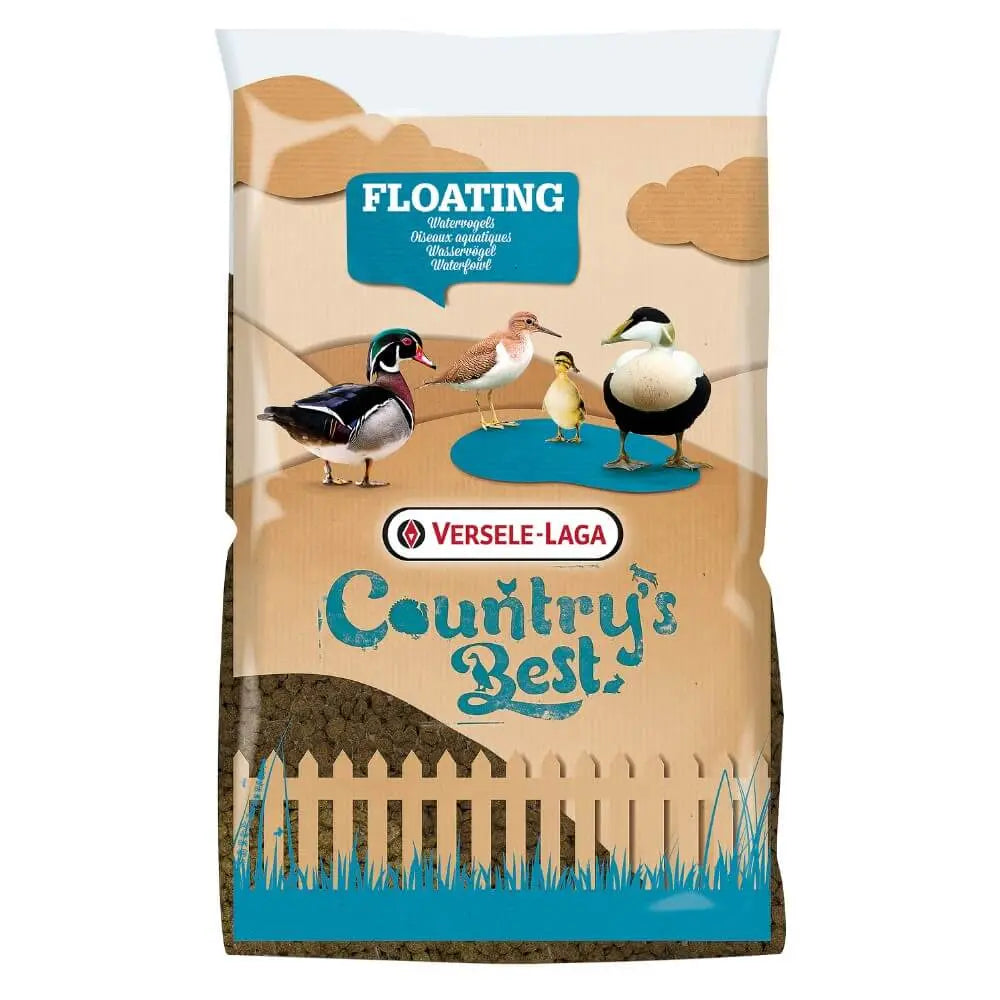 Nyhet! Country's Best, Flytende Mikro- 2 mm startfòr til vannfugler. 5 kilo. Utsending fra uke 41.