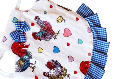 Nyhet! Hen Couture® Hen Saddle Apron Chicken Protection Outfit (Oversettelse kommer)