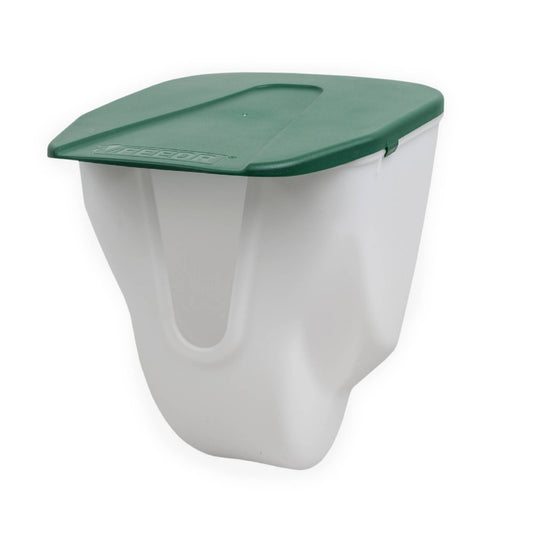 Nyhet! Chicken VFeedr No Waste Hanging Poultry Feeder 5-lbs (Oversettelse kommer)