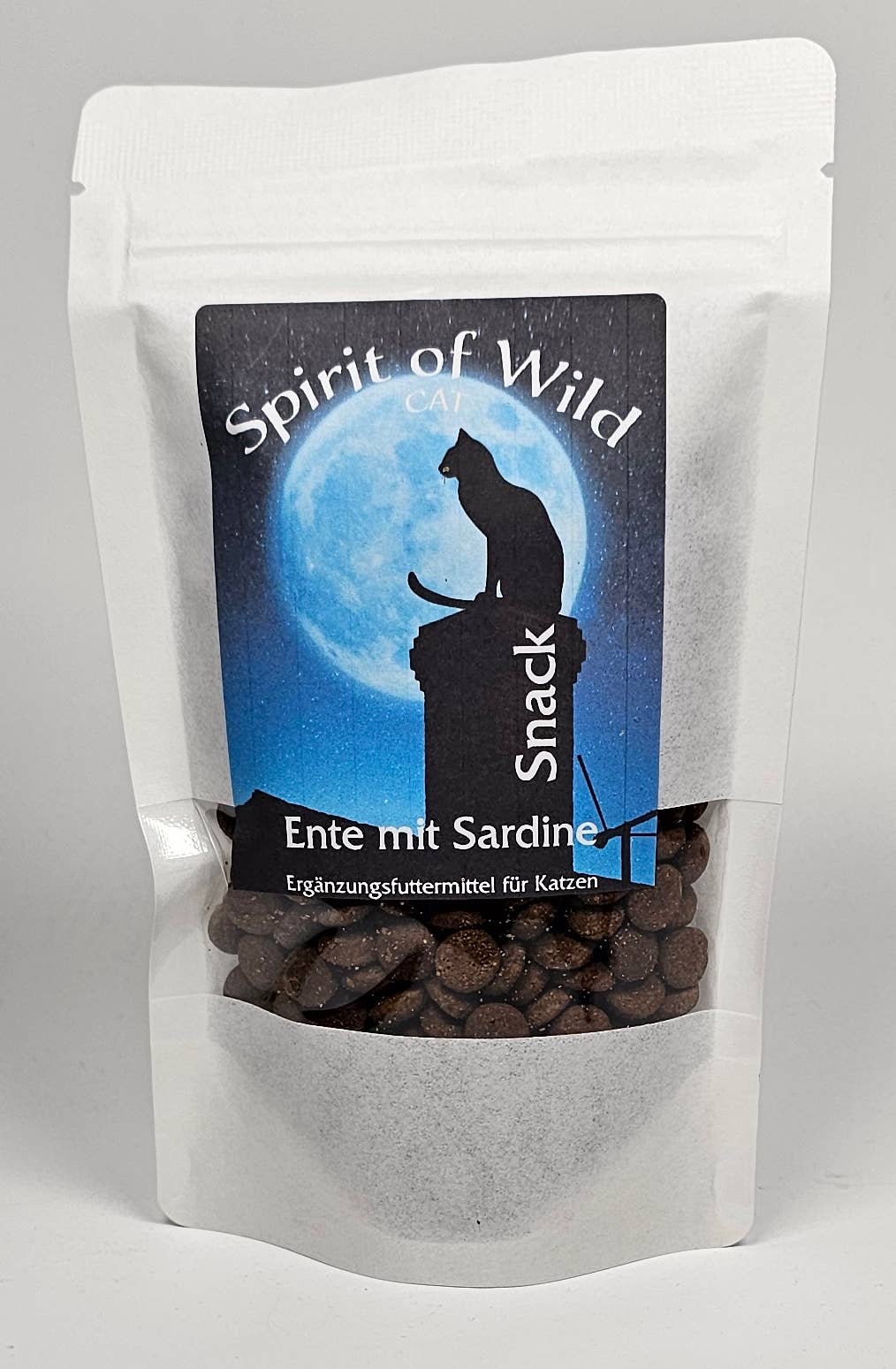Forhåndssalg 10%, utsending fra uke 33/34! Spirit of Wild Cat Duck with Sardine (Oversettelse kommer)