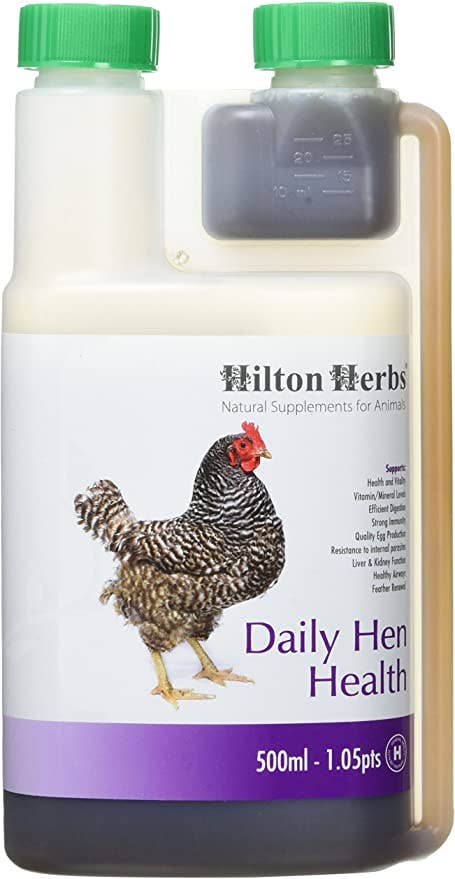 Nyhet! "Hilton Herbs Daily Hen Health" – Daglig urtetilskudd for fjørfe.