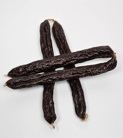 Forhåndssalg 10%, utsending fra uke 33/34! Spirit of Wild Snack beef sausage (Oversettelse kommer)