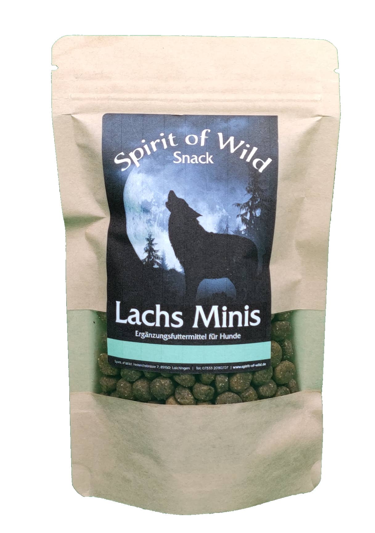 Forhåndssalg 10%, utsending fra uke 33/34! Spirit of Wild Snack Salmon Minis (Oversettelse kommer)