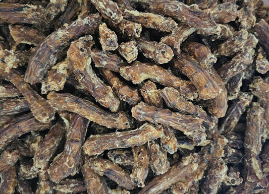Forhåndssalg 10%, utsending fra uke 33/34! Spirit of Wild chews chicken necks (Oversettelse kommer)