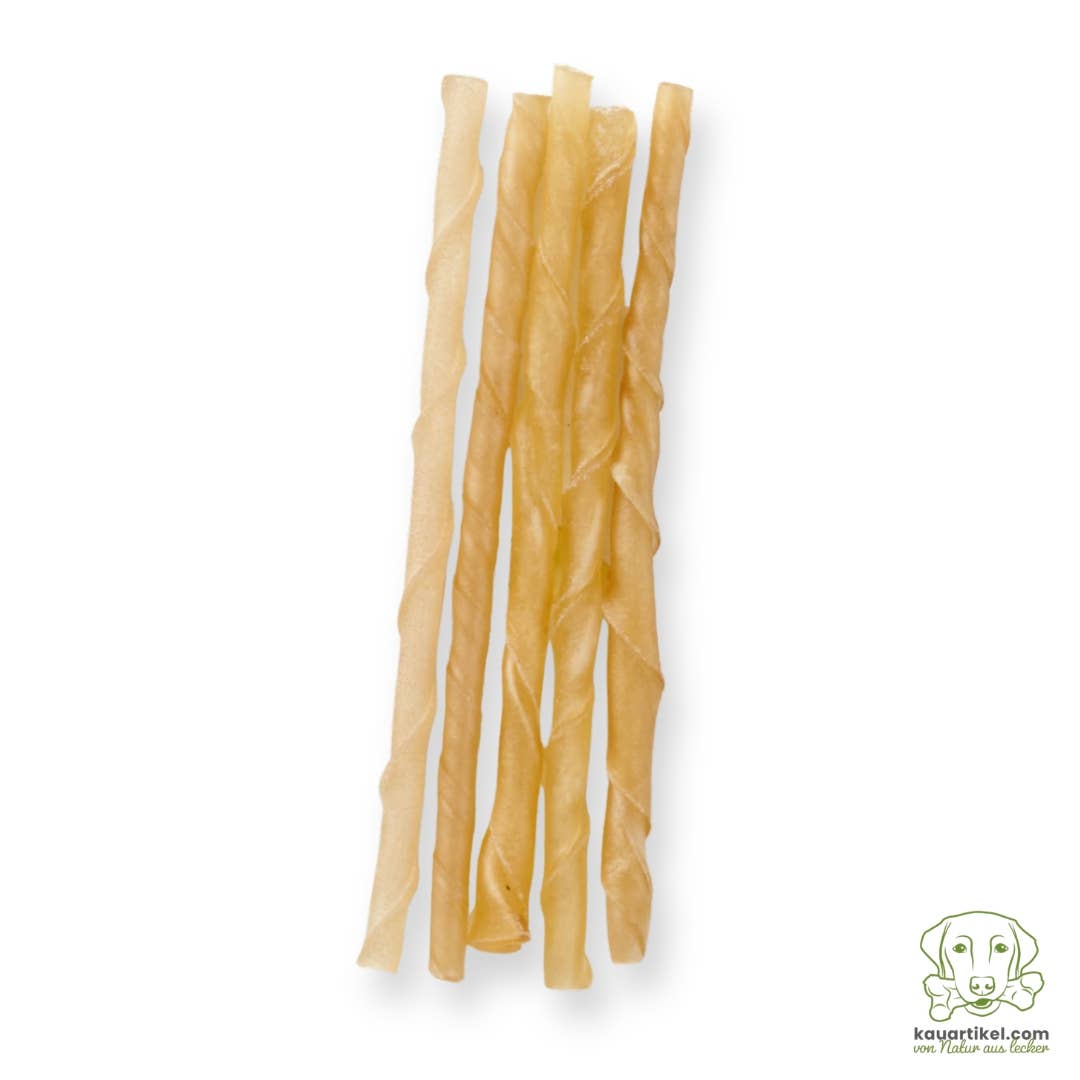 Forhåndssalg 10%, utsending fra uke 33! Beef chew sticks, twisted 5-6mm (Oversettelse kommer)
