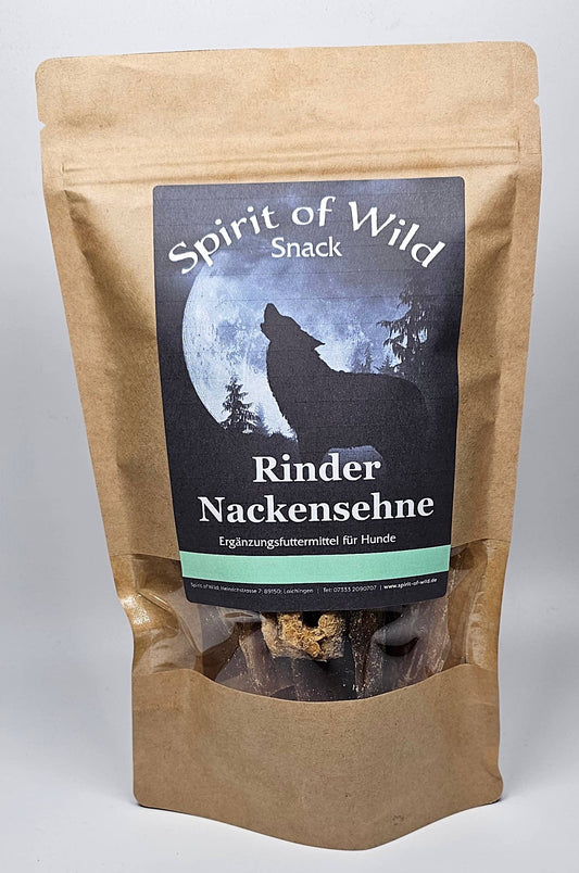 Forhåndssalg 10%, utsending fra uke 33/34! Spirit of Wild chews beef neck tendons (Oversettelse kommer)