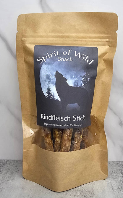 Forhåndssalg 10%, utsending fra uke 33/34! Spirit of Wild Snack Beef Stick (Oversettelse kommer)
