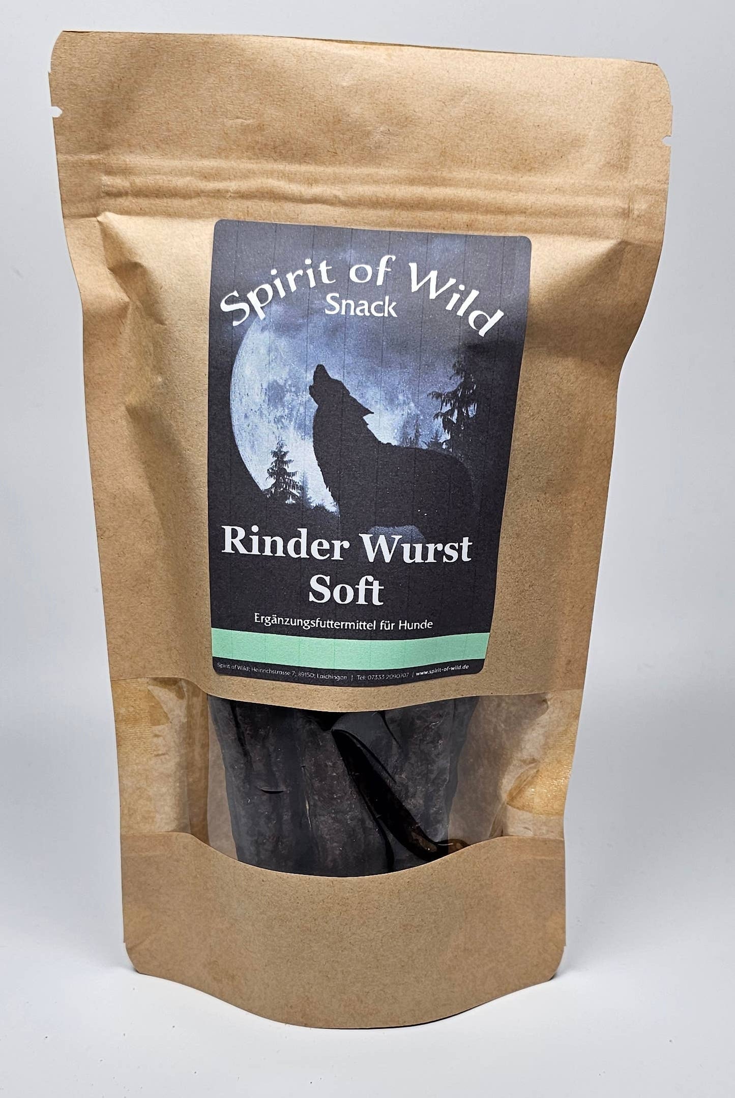 Forhåndssalg 10%, utsending fra uke 33/34! Spirit of Wild Snack beef sausage (Oversettelse kommer)