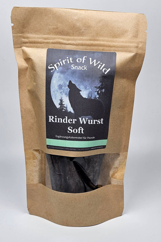 Forhåndssalg 10%, utsending fra uke 33/34! Spirit of Wild Snack beef sausage (Oversettelse kommer)