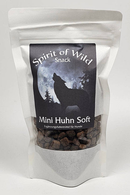 Forhåndssalg 10%, utsending fra uke 33/34! Spirit of Wild Snack Chicken Soft Mini. (Oversettelse kommer)