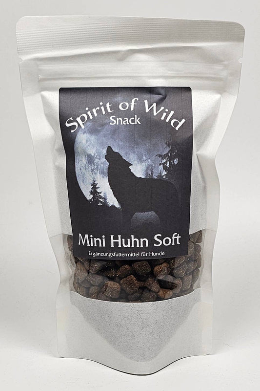 Forhåndssalg 10%, utsending fra uke 33/34! Spirit of Wild Snack Chicken Soft Mini. (Oversettelse kommer)