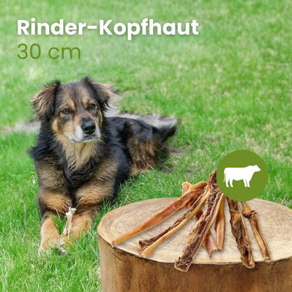Skalpe av storfe, 30 cm, 100% naturlig. Fra Kauartikel.com