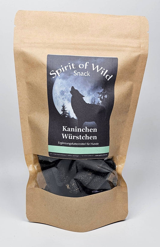 Forhåndssalg 10%, utsending fra uke 33/34! Spirit of Wild Sanck rabbit sausages (Oversettelse kommer)