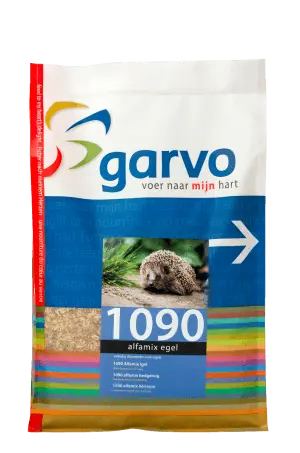 "Garvo 1090 Alfamix Hedgehog" – Komplett fôr til pinnsvin. GMO-fritt.